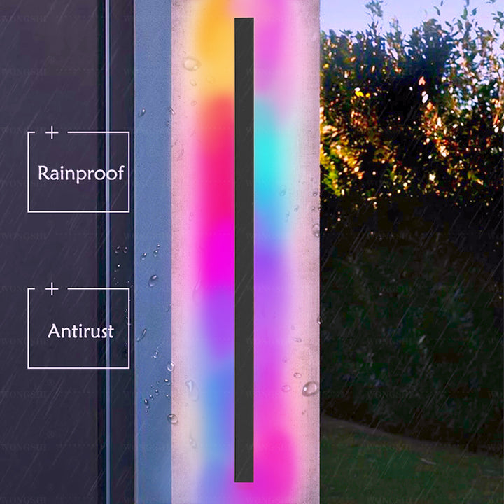 Waterproof Outdoor IP65 RGB Wall Light 30CM 10W