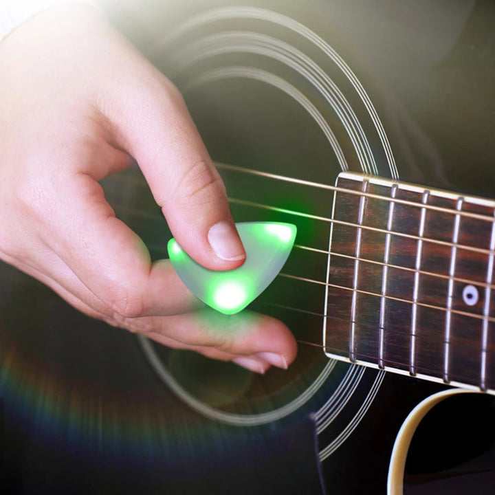 3Pcs Glowing Guitar Picks