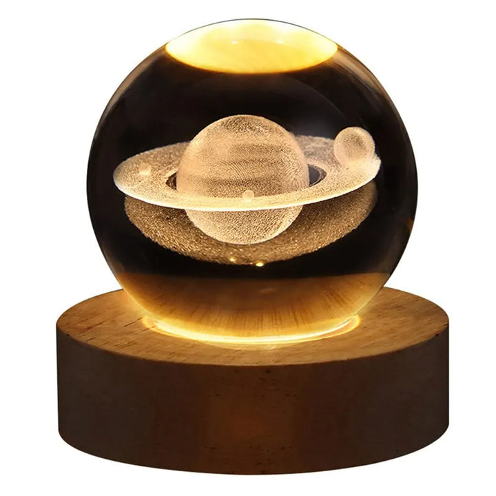 LED Night Light Crystal Ball