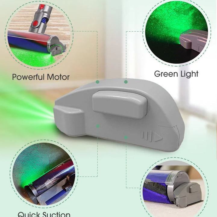 Vacuum Cleaner Green Light Laser Attachment