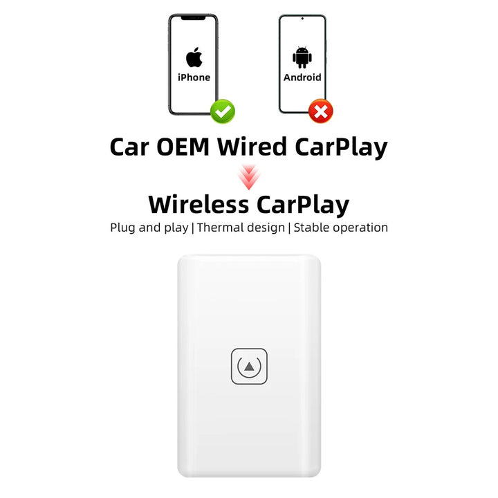 Wireless CarPlay Adapter for Apple